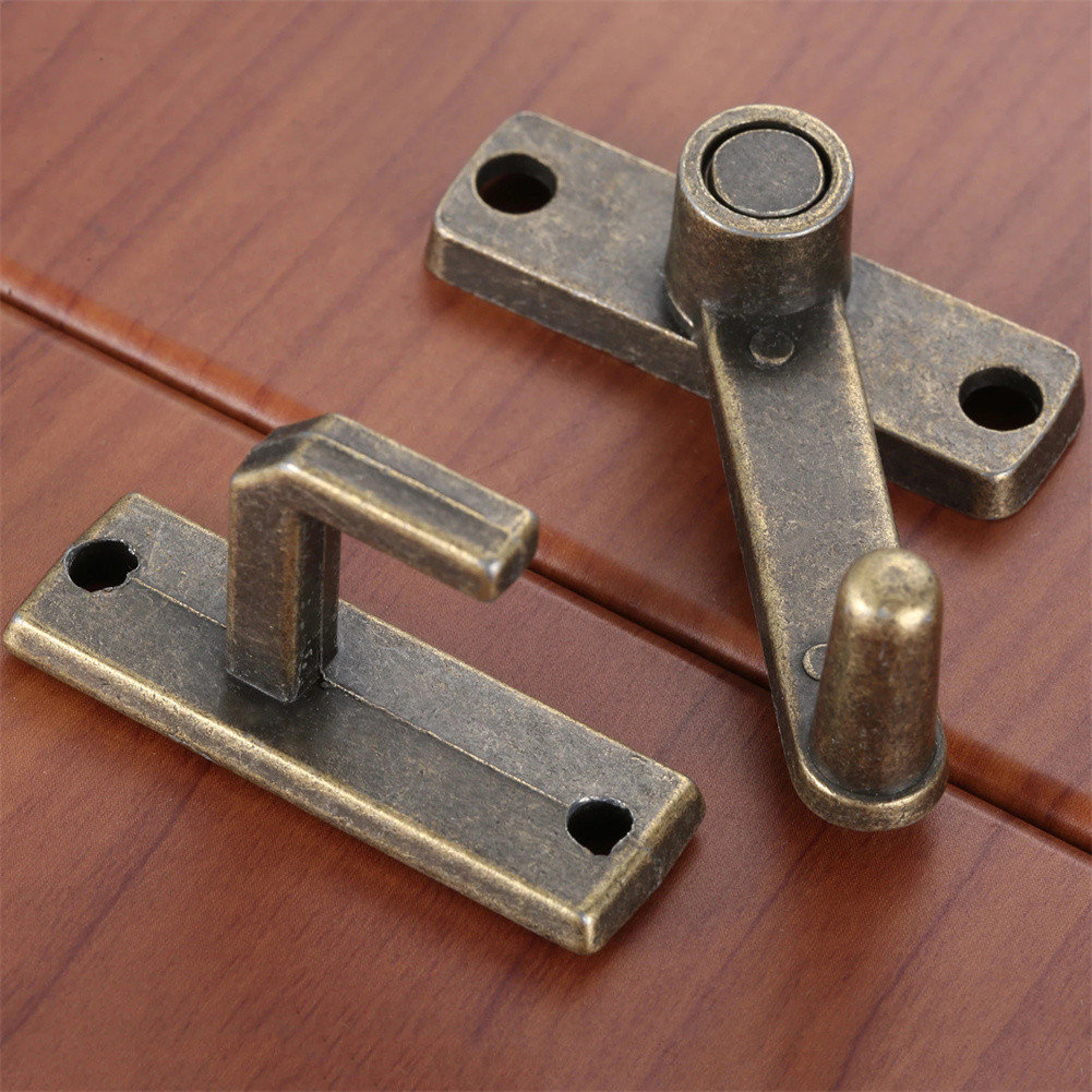 Furniture Sliding Door Hardware - 1set Bronze Sliding Window Door Locks