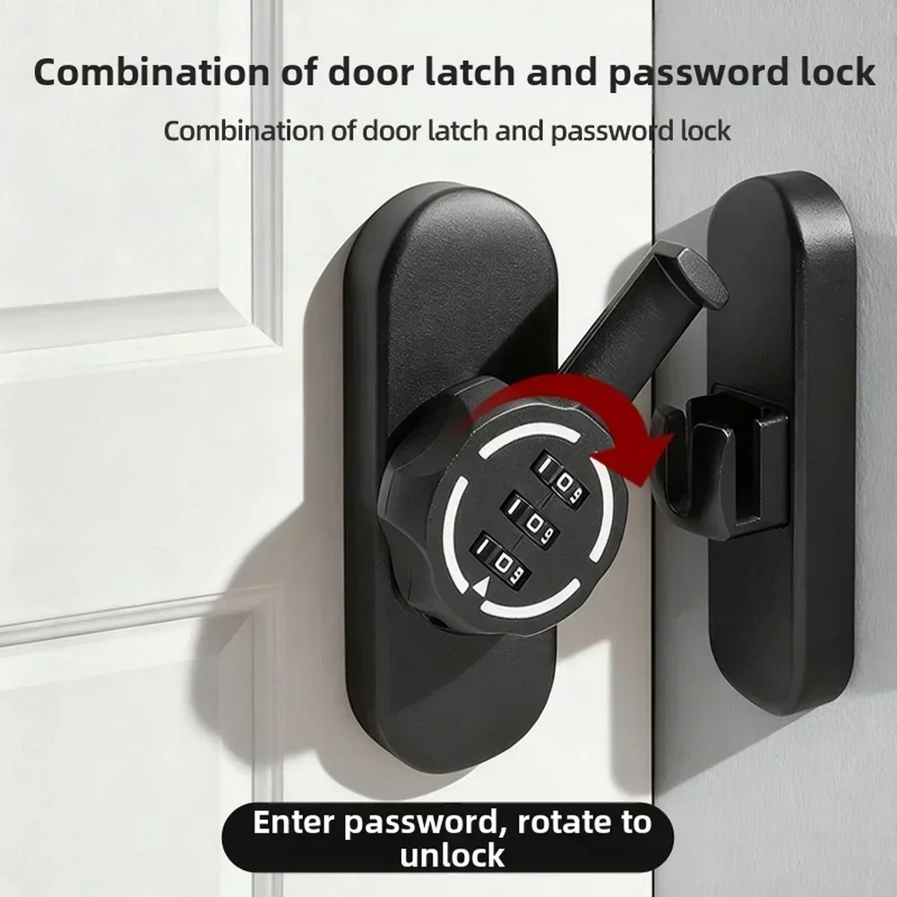 Password Door Latch 90/180 Deg - огляд і ціна Furniture Sliding Door Hardware