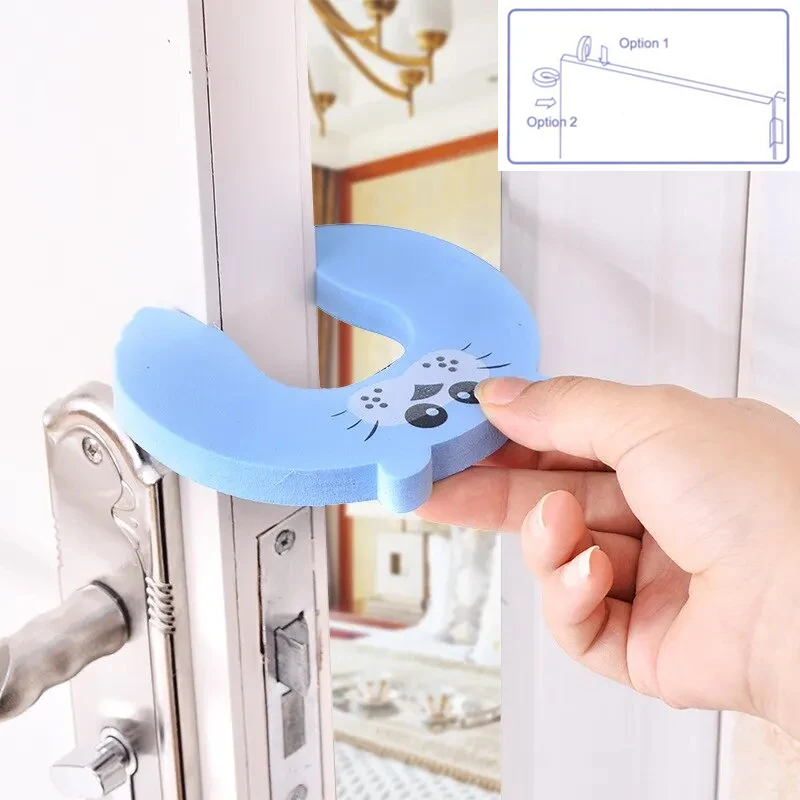 2/5pcs Baby Safety Door Stoppe - огляд і ціна Furniture Interlocking Hardware