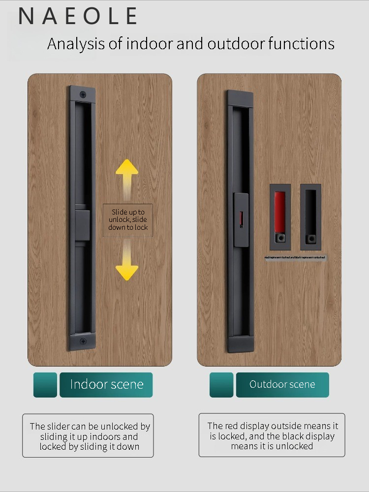 Japanese Style Pocket Sliding  - огляд і ціна Furniture Sliding Door Hardware