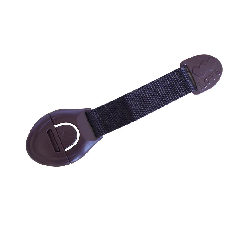 5pcs/lot Brown Cabinet Safety  - огляд і ціна Furniture Interlocking Hardware