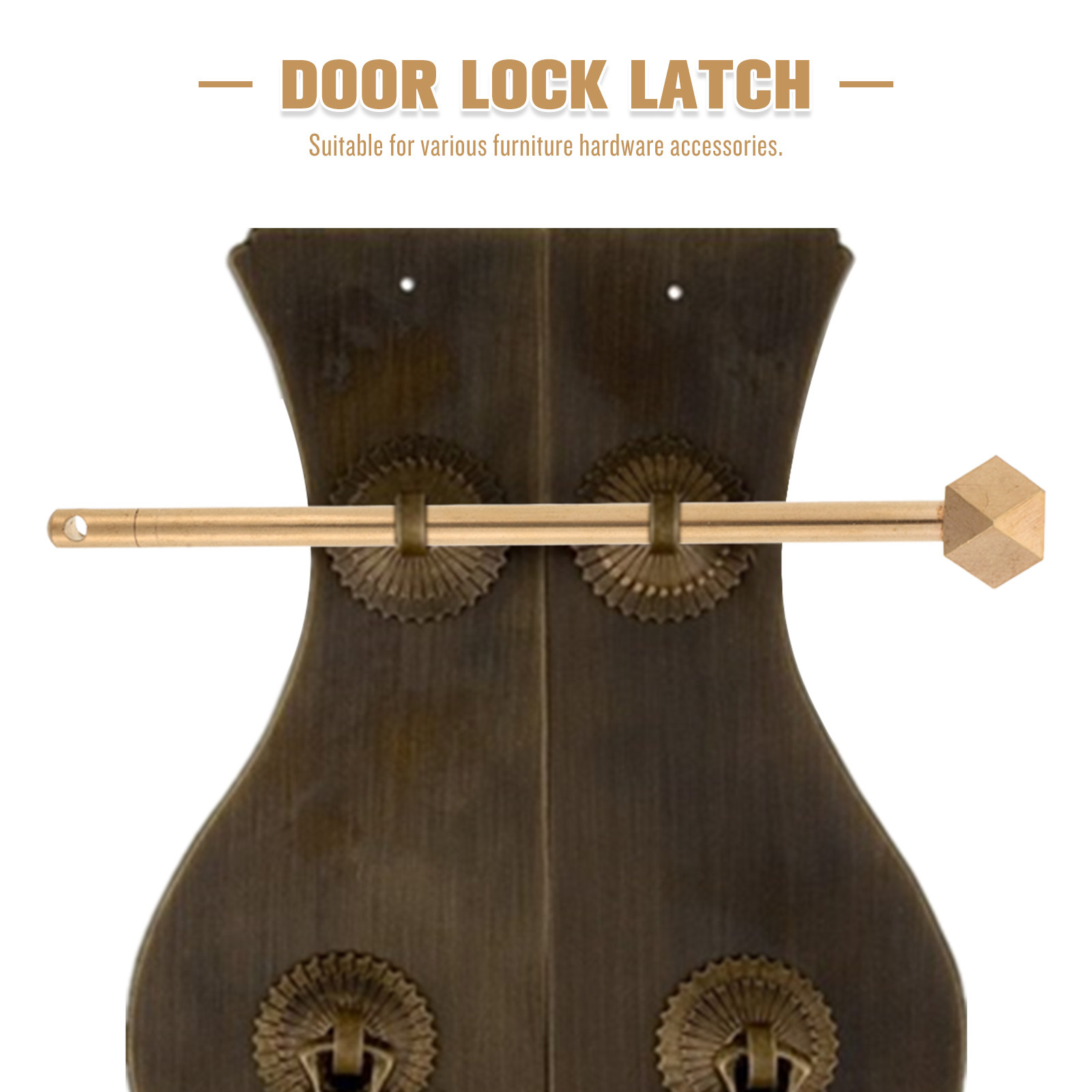 Brass Cabinet Key Locking Pin  - огляд і ціна Furniture Interlocking Hardware