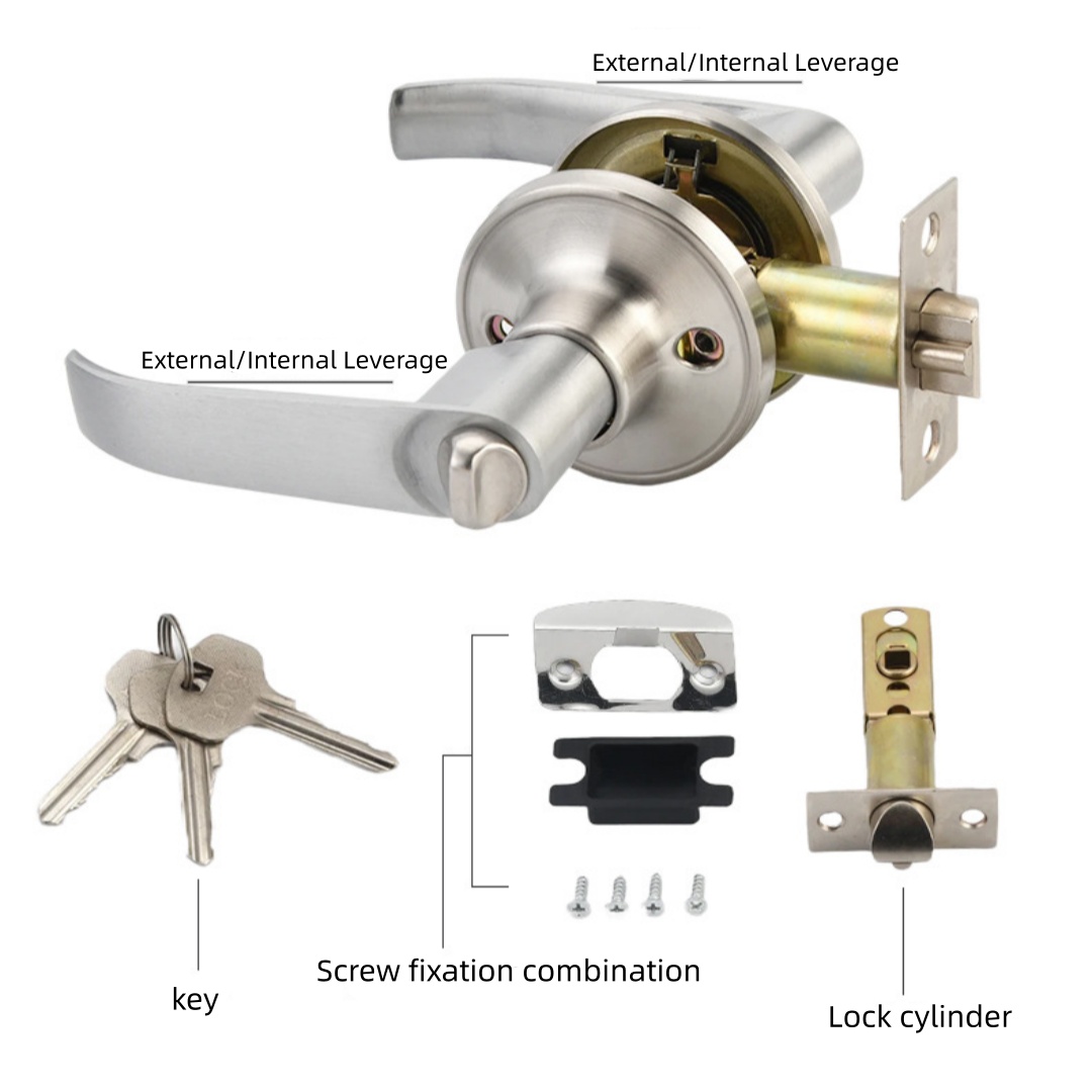 Household Door Handle Lock Rou - огляд і ціна Furniture Sliding Door Hardware