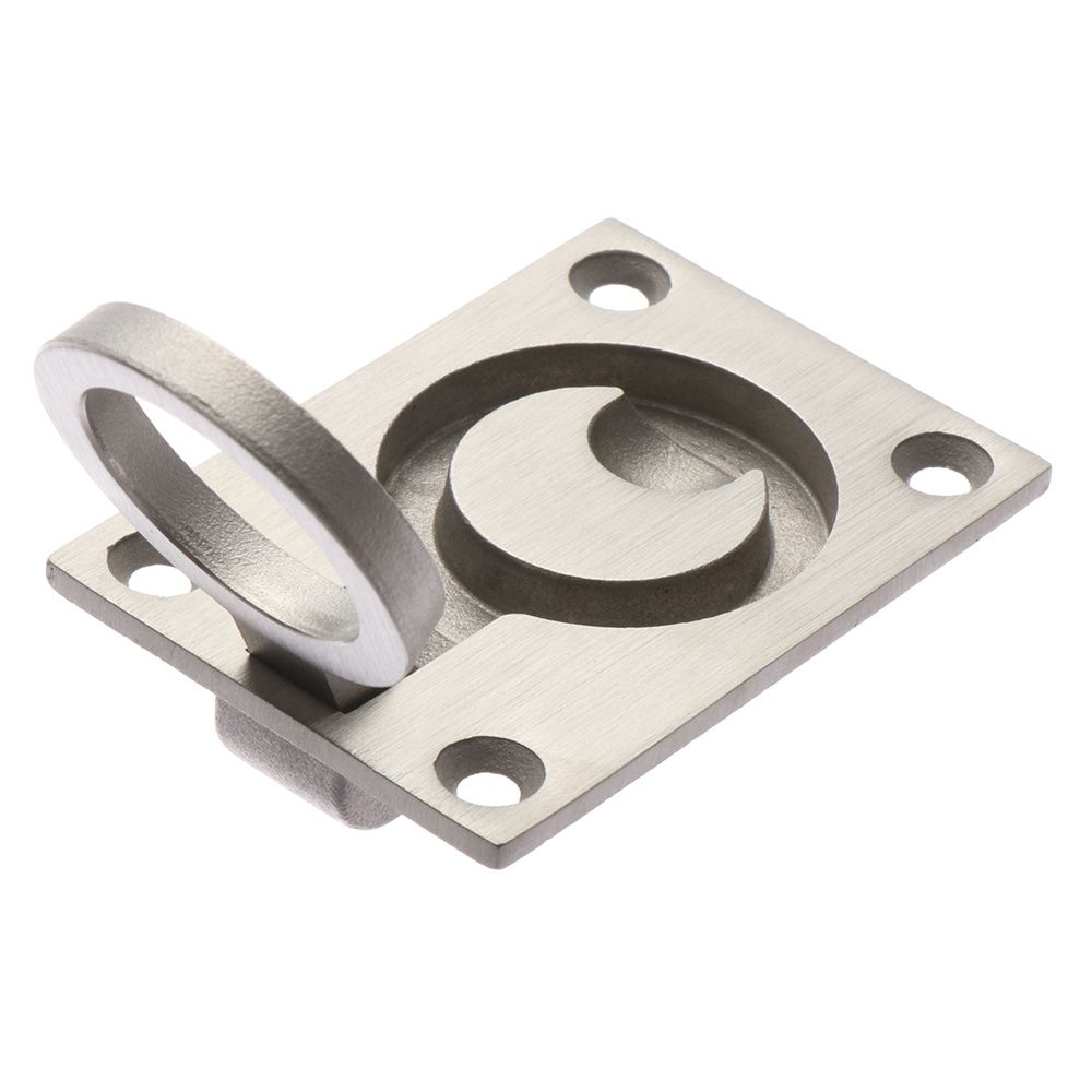 Stainless Steel Flush Pull Rin - огляд і ціна Furniture Hardware Knobs