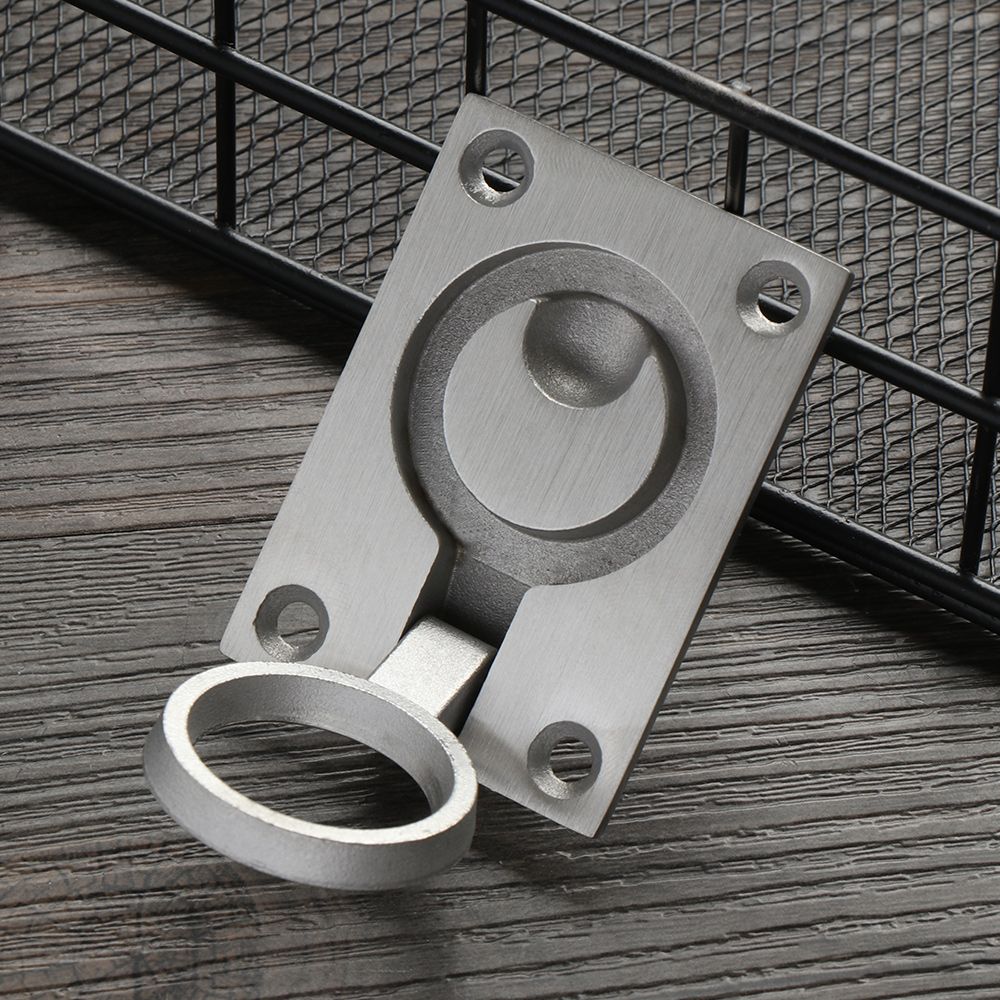 Stainless Steel Flush Pull Rin - огляд і ціна Furniture Hardware Knobs