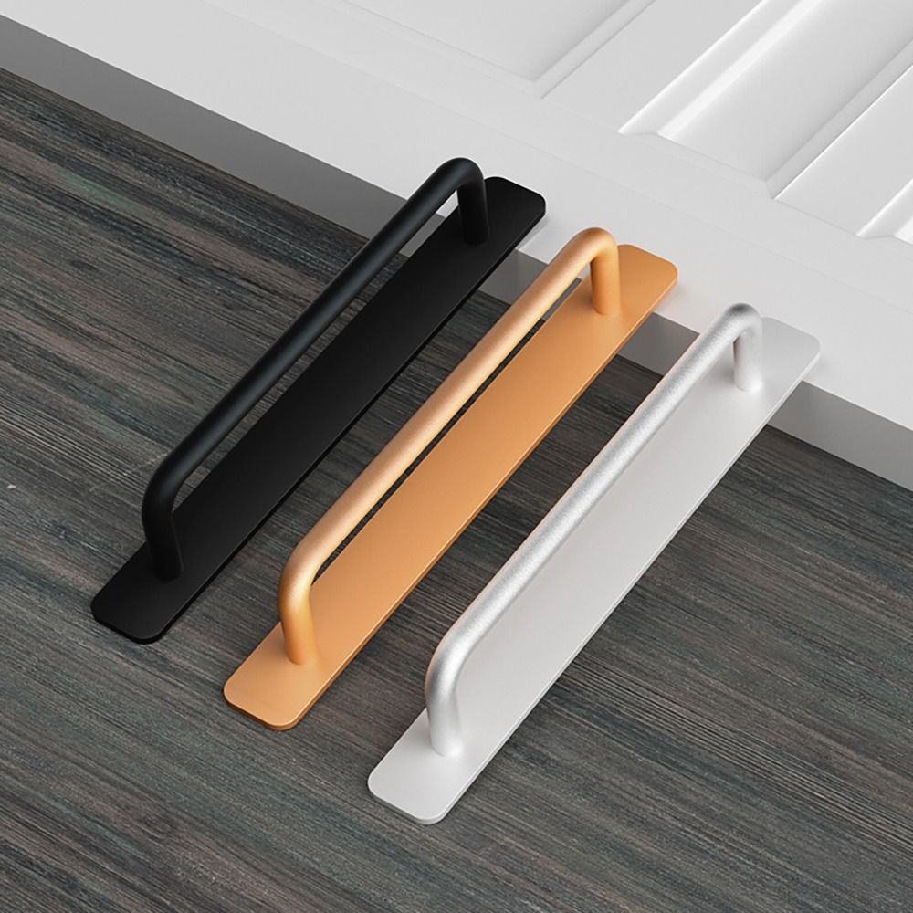 Punch-free Door Handle Aluminu - огляд і ціна Furniture Hardware Knobs