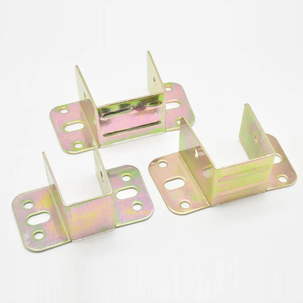 2pcs U Shaped Metal Bed Bracke - огляд і ціна Furniture Interlocking Hardware