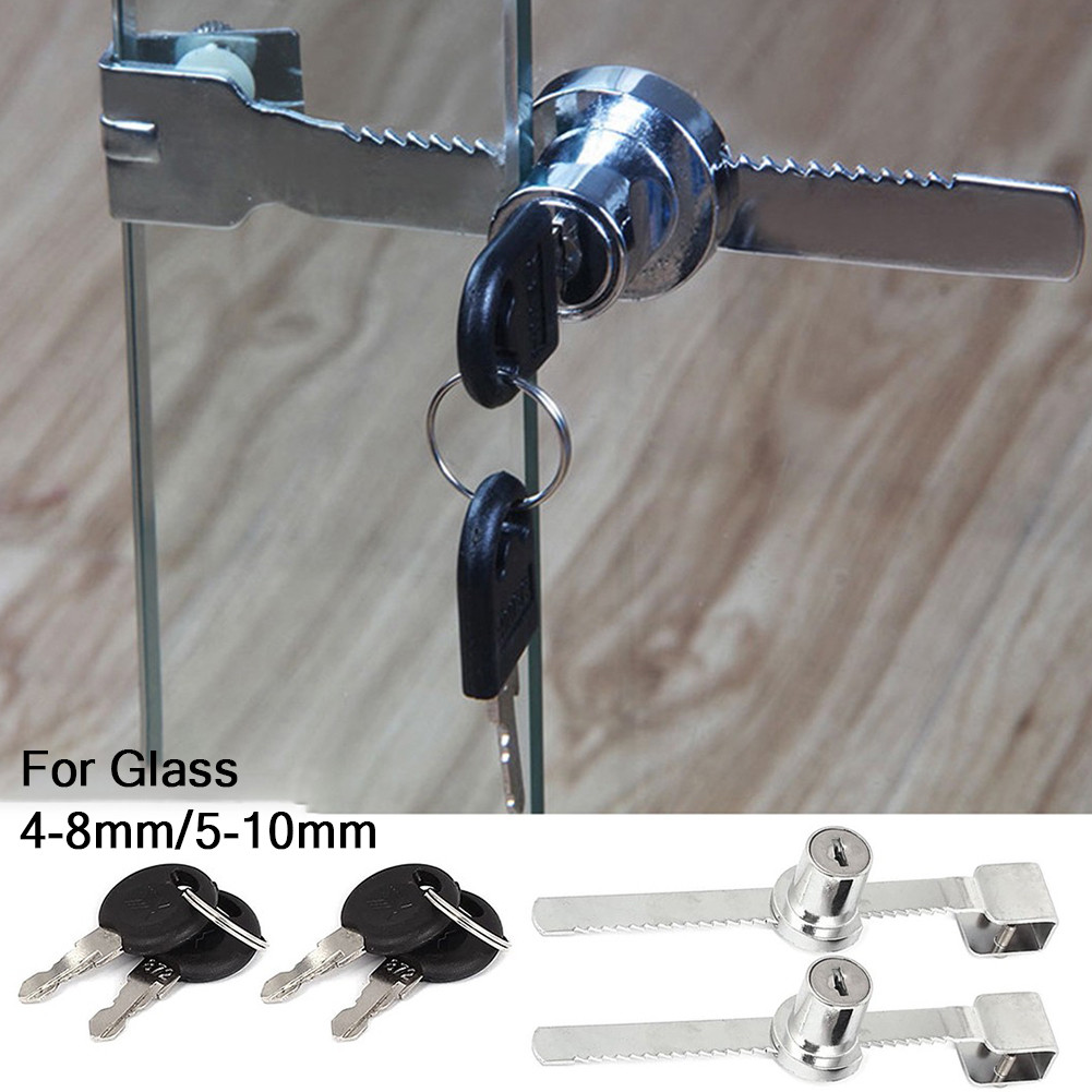 1pc Lock Cabinet Sliding Glass - огляд і ціна Furniture Joinery Hardware