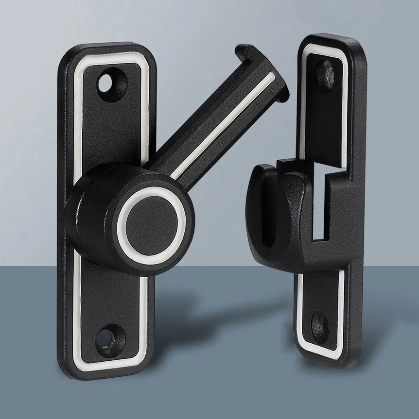 Black Luminous Barn Door Latch - огляд і ціна Furniture Sliding Door Hardware