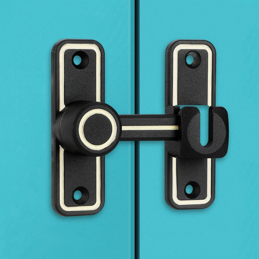 Black Luminous Barn Door Latch - огляд і ціна Furniture Sliding Door Hardware