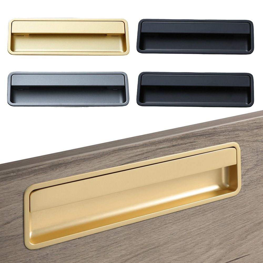 Fashion Aluminium Alloy Recess - огляд і ціна Furniture Hardware Knobs