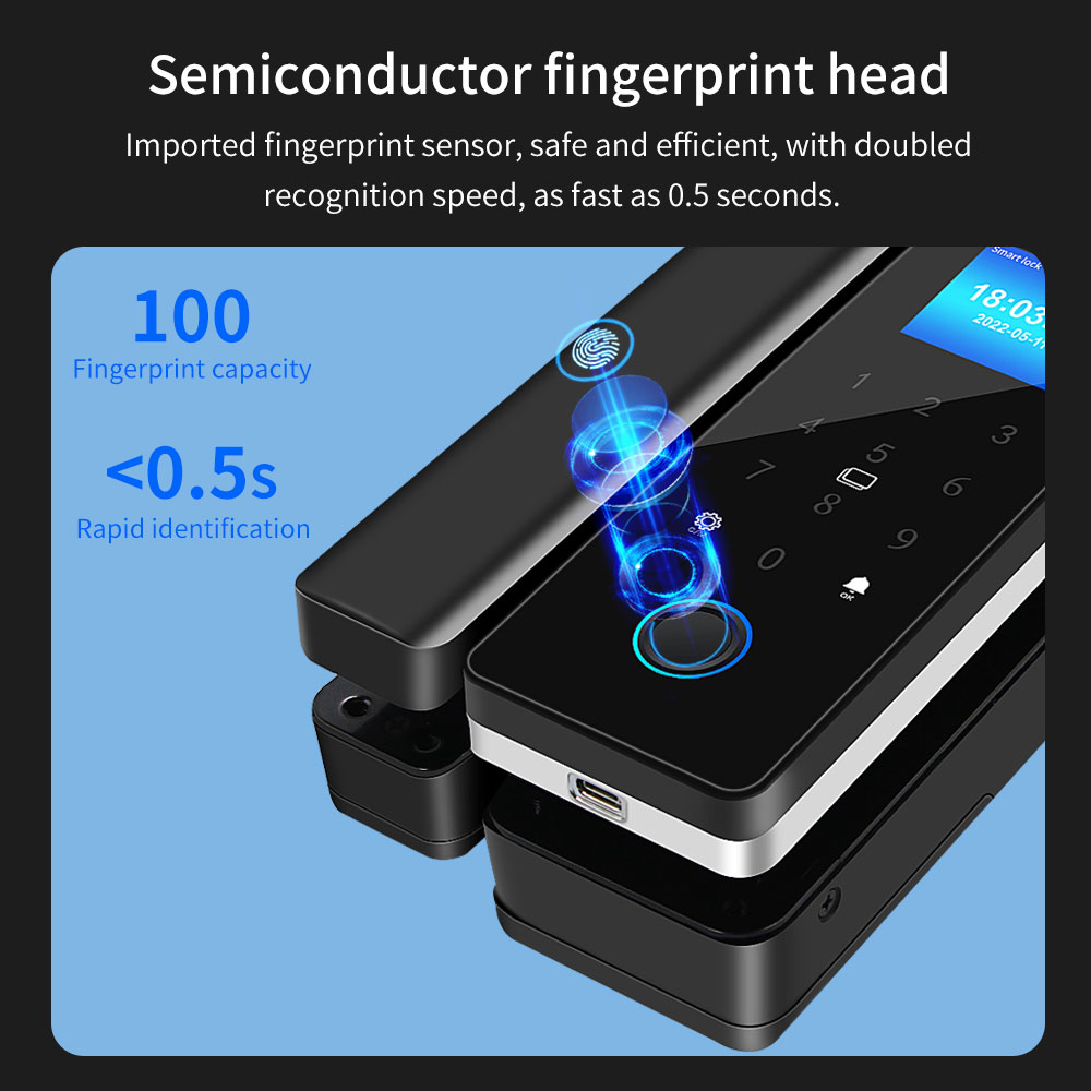 Waterproof Tuya APP Control Sl - огляд і ціна Furniture Sliding Door Hardware