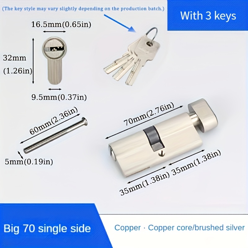 1Pc European Standard 60/70/80 - огляд і ціна Furniture Sliding Door Hardware