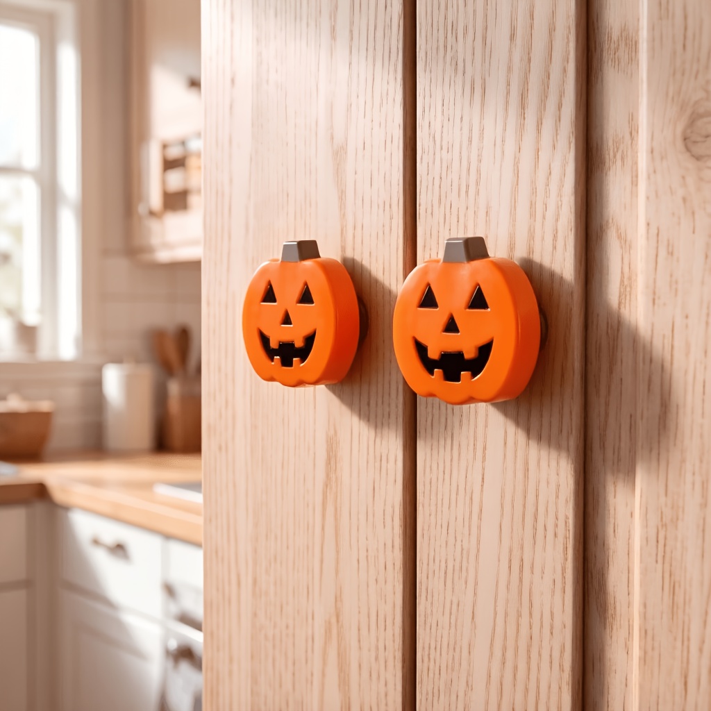 Halloween pumpkin knob cover,  - огляд і ціна Furniture Interlocking Hardware