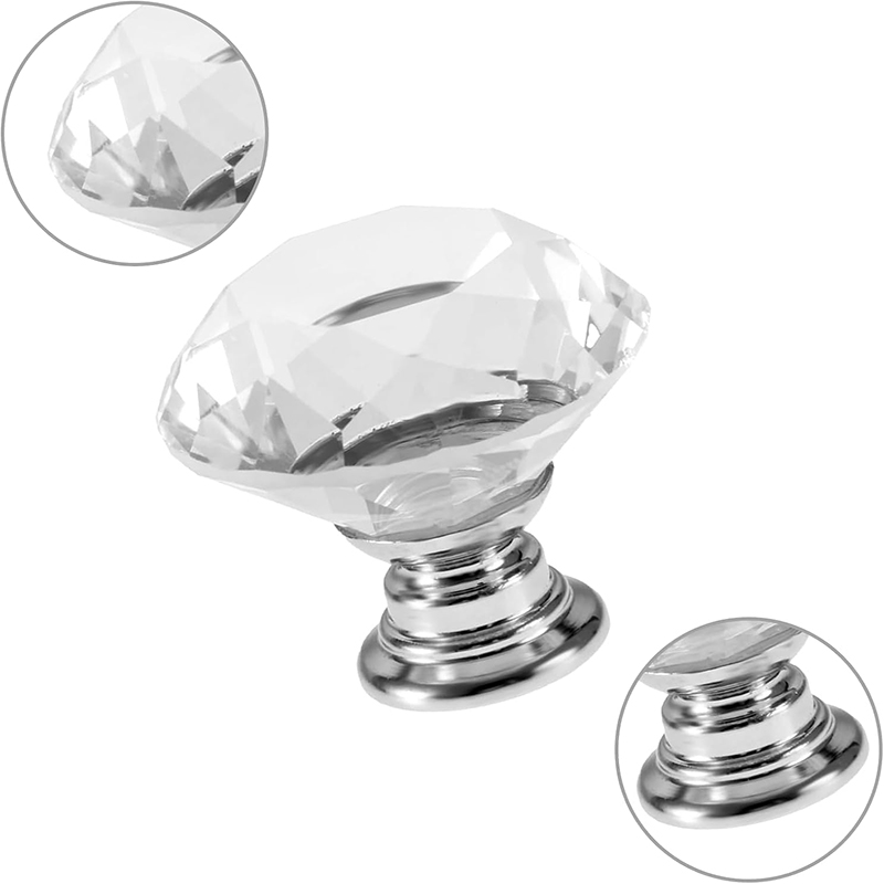 6Pcs Cabinet Knob with Screws  - огляд і ціна Furniture Interlocking Hardware