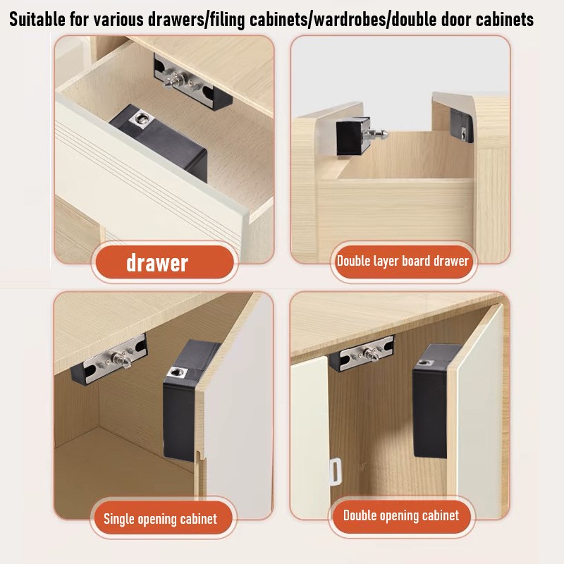 Tuya Smart Cabinet Door Lock K - огляд і ціна Furniture Interlocking Hardware