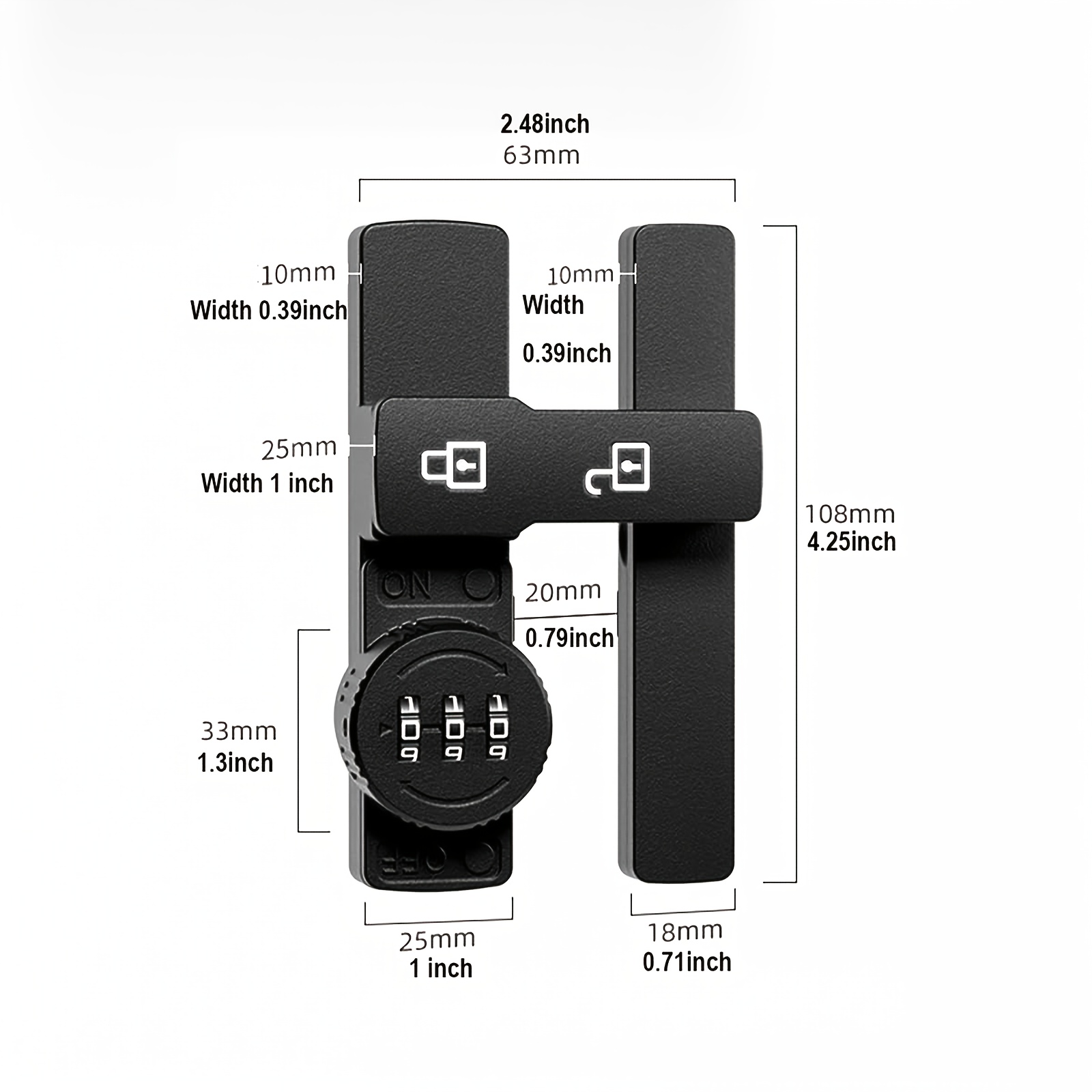 Password Door Lock and Deadbol - огляд і ціна Furniture Sliding Door Hardware