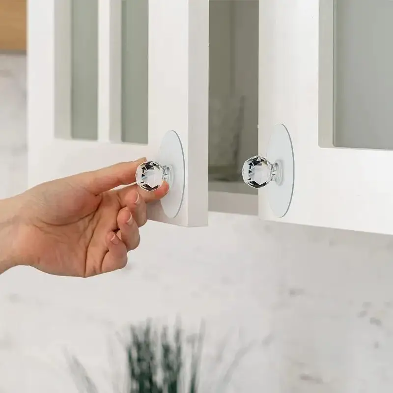 Shimmering Crystal Door Knobs  - огляд і ціна Furniture Hardware Knobs