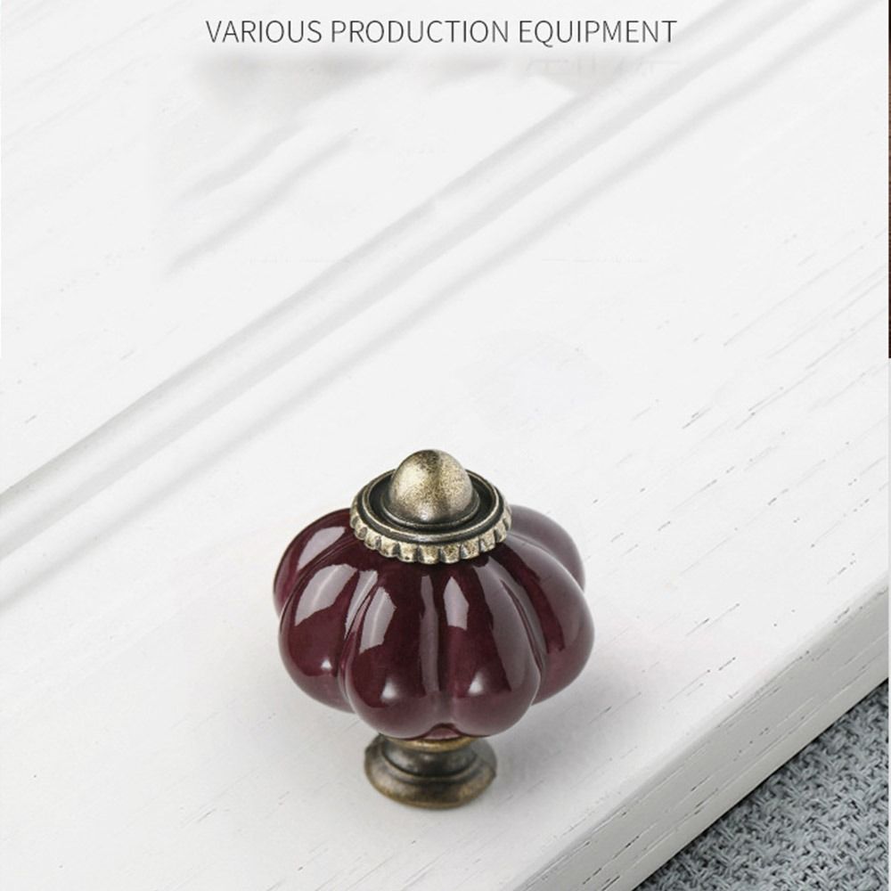 Simple Single Hole Ceramic Pum - огляд і ціна Furniture Hardware Knobs