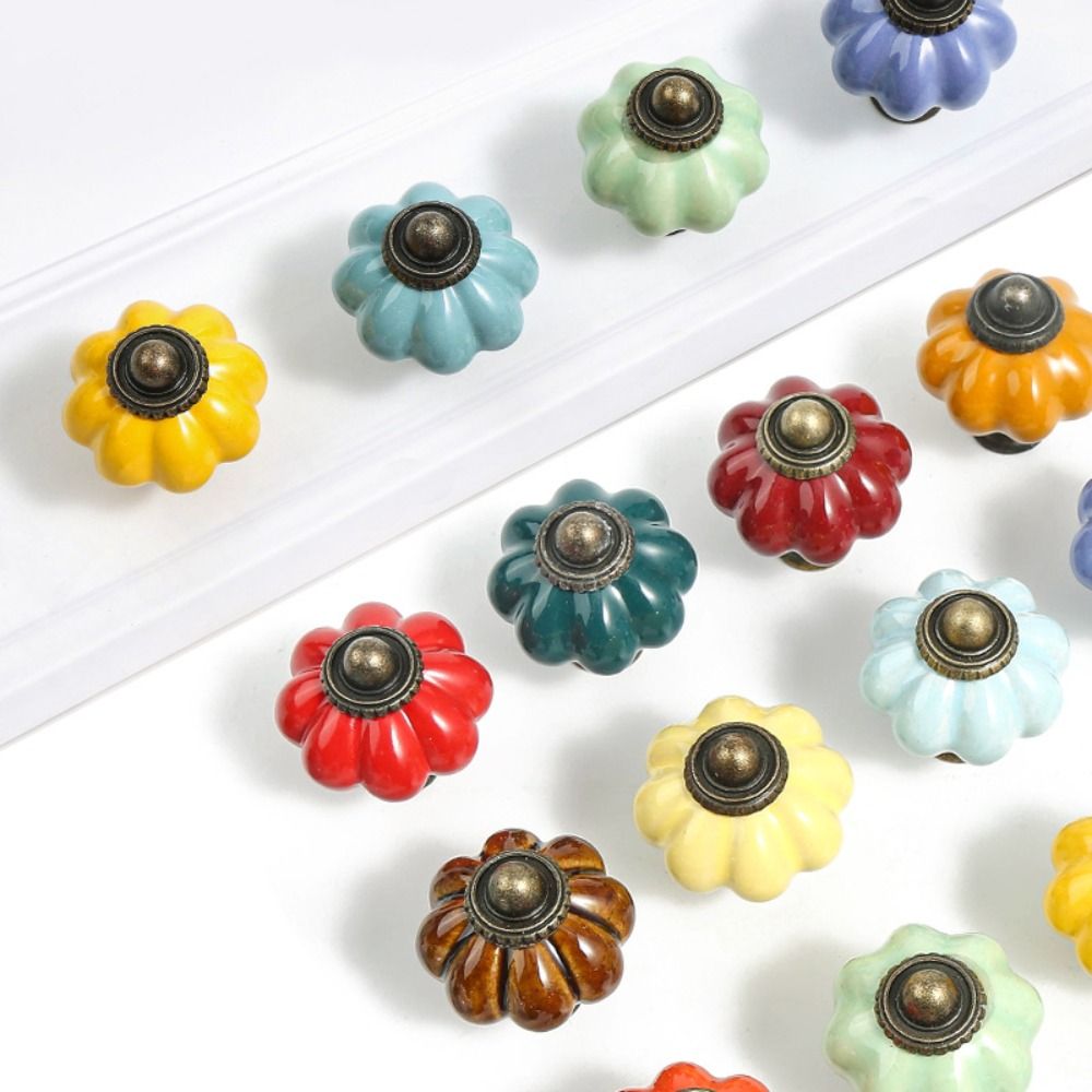 Simple Single Hole Ceramic Pum - огляд і ціна Furniture Hardware Knobs